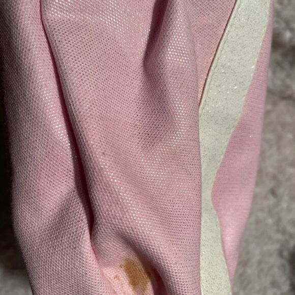 Juicy Couture Canvas metallic pink and white large tote bag. - Picture 14 of 14